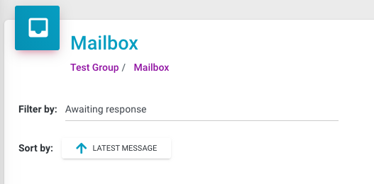 Mailbox filtering options